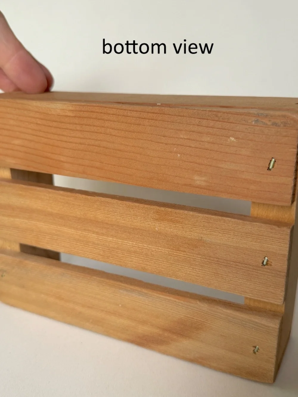 Wood Display Box, 7 inches